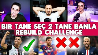 1TANE SEÇ 2 TANE BANLA  /  3LÜ REBUILD CHALLENGE /  GRKN ONURONLINE ARDEN / FIFA 20 KARİYER MODU