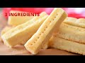 3-Ingredient Shortbread Cookies Recipe - Easy Shortbread Cookies!