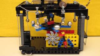 LEGO Torsion Pendulum Escapement with Electrostatic Drive
