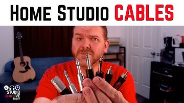 Complete guide to AUDIO CABLES in the home studio