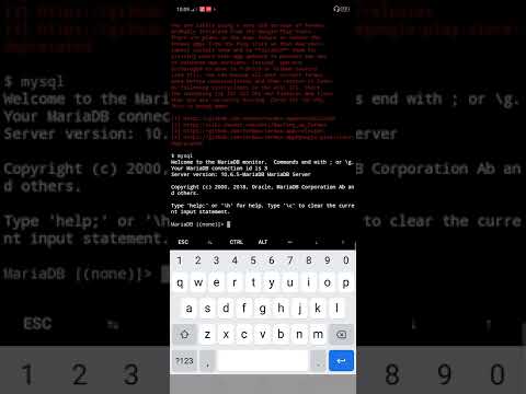 how to my sql monitor with the use of termux application.