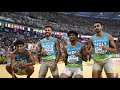 Indian relay runners run their hearts out at worldathleticschampionships  jiocinema