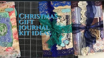 Handmade Christmas Gift Idea | Junk Journal Ephemera Pouch DIY