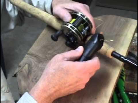 Electric fishing line stripper removal tool. fast, Easy, inexpensive 