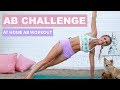 Ab Challenge - 10 MINUTE HOME WORKOUT | Rebecca Louise