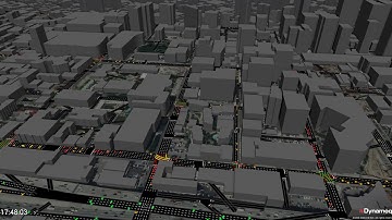Dynameq City-Scale Traffic Simulation