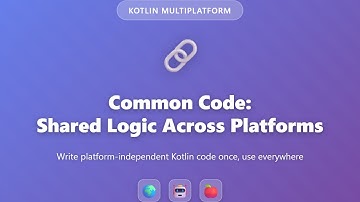 Kotlin Multiplatform Common Code: Write Once, Use Everywhere | Shared Logic Tutorial