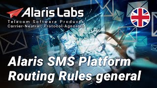 Alaris SMS Platform   Routing Rules general screenshot 5