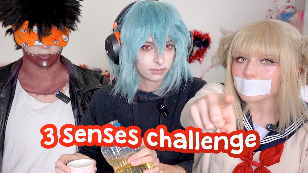 Can the League Bake With Only 3 Senses? (Part 2) | My Hero Academia Cosplay [League of Villains]