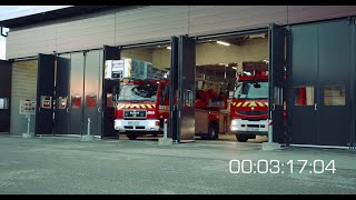 Reportage/Fiction sapeurs-pompiers volontaires: 8 minutes