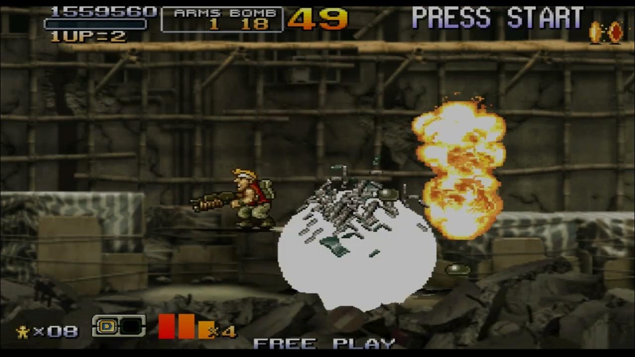 Metal slug complete japan pcsx2 version metal slug 6 mission 3