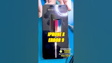 Iphone X Error 9 resolved by MS Mobile Solutions #ytshorts #shortsyoutube #viral
