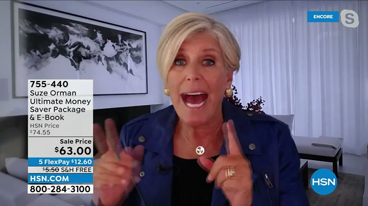 HSN | Suze Orman Financial Solutions for You 02.21...