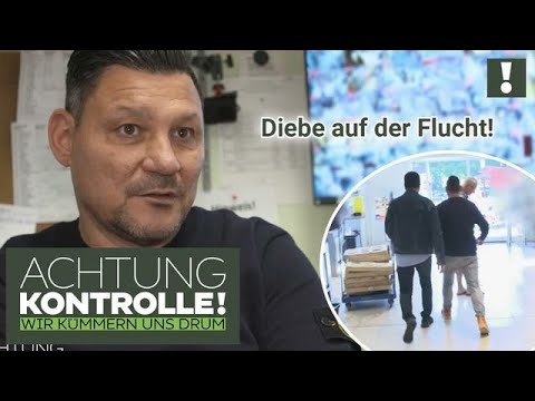 Ladendiebe FLCHTIG  Knnen Ali und Richie sie schnappen  Achtung Kontrolle