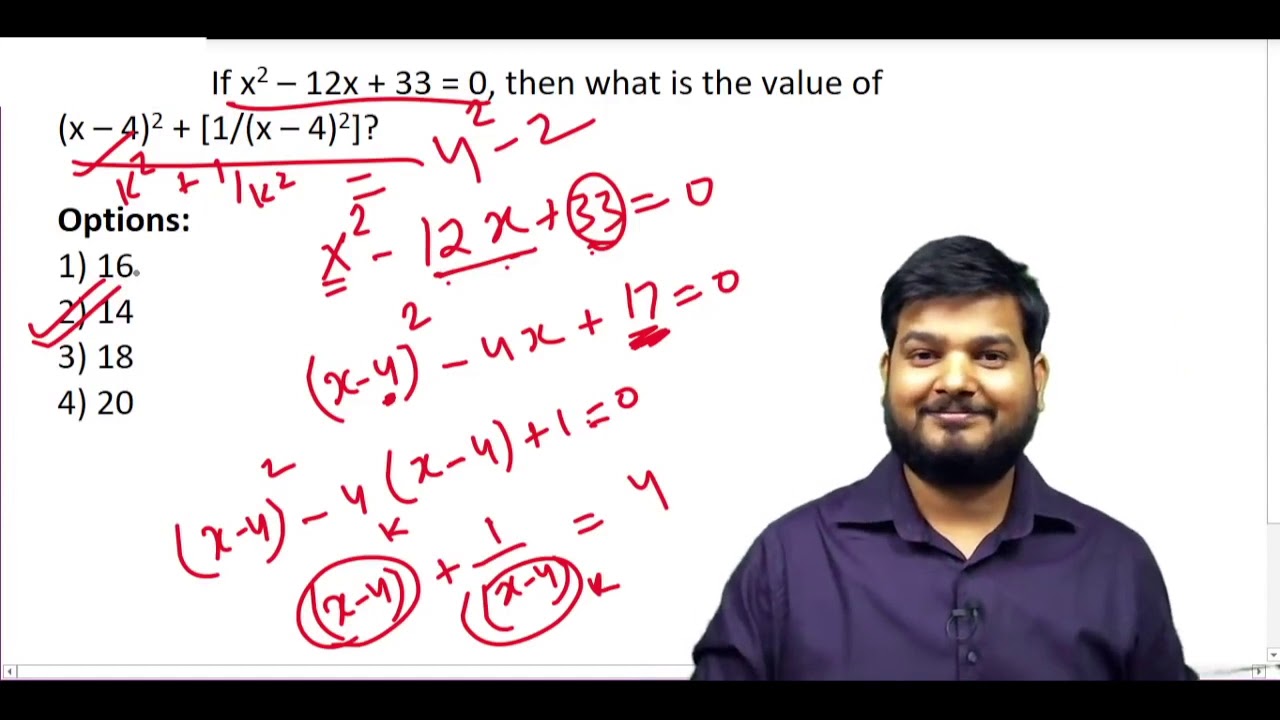 if-x-12x-33-0-then-what-is-the-value-of-x-4-1-x-4