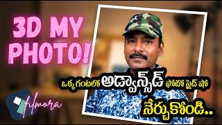 3D Photo Slideshow Style in Filmora 14 | Easy Step-by-Step Tutorial for Beginners
