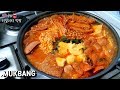리얼먹방:) 부대찌개 먹방★내일 메뉴 정해드림ㅣBudae jjigae(Spicy Sausage Stew)ㅣプデチゲㅣMUKBANGㅣEATING SHOW