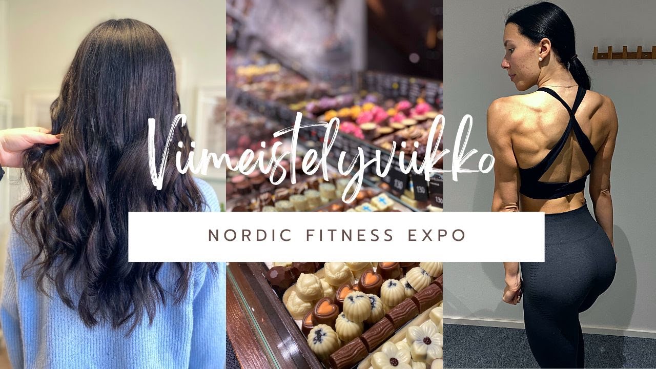 Viimeistelyviikko Nordic Fitness Expo suklaapuoti & rasvaprosentti