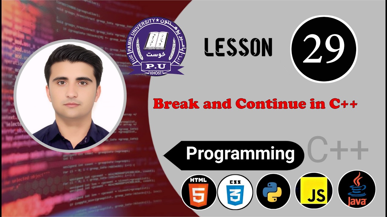 Break and Continue in C++ | Break and Continue Statements Explained with Examples