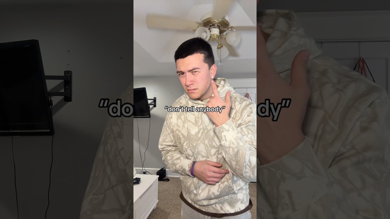 Can’t keep anything from her🤣 