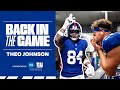 Theo Johnson's Inspiring Comeback with the New York Giants π