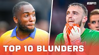 TOP 10 GROOTSTE BLUNDERS in de Eredivisie 2022/23 🤦‍♂️