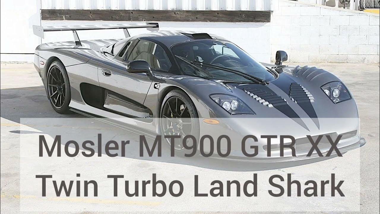 1min Car Introduction 2009 Mosler MT900 GTR XX Twin Turbo Land Shark