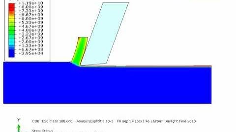 dislocation density simulation in cutting of titanium using Abaqus.avi