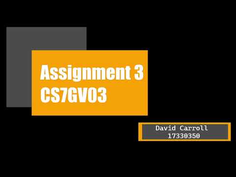 Real-Time Rendering CS7GV03 Assignment 3 - Bump / Normal Mapping