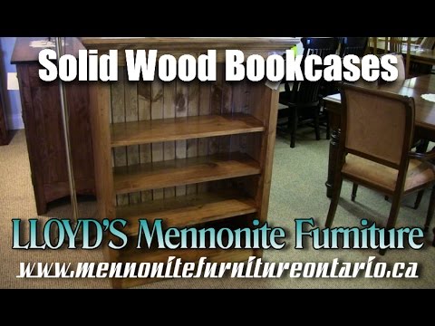 Mennonite wood bookcase, Mennonite Furniture Gallery ...