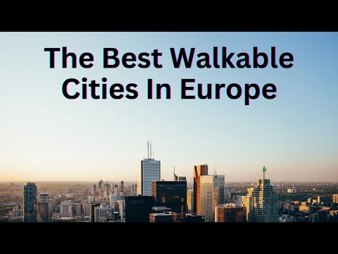 Vídeo: Visite as melhores cidades pequenas e caminháveis da Europa