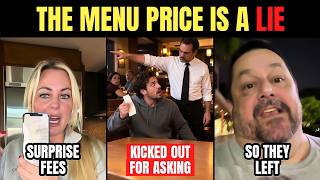 Watch People Walk Out of EMPTY Restaurants Over Hidden Fees