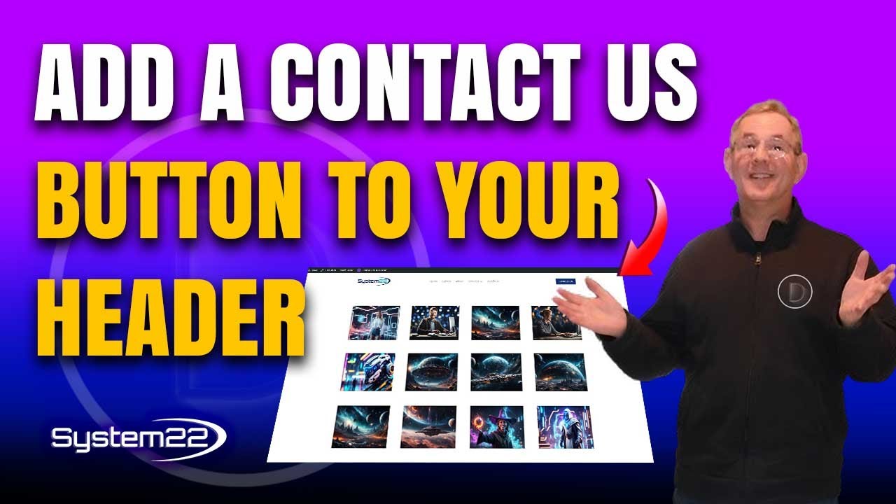 Unlock Divi's Hidden Potential: Effortlessly Add a Contact Us Button to Your Header!