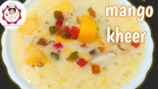 சுவையான மாம்பழ பாயசம்|  Mango payasam in tamil | Payasam recipe in tamil | mango sago kheer |