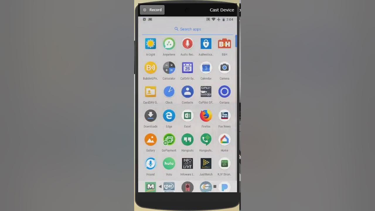 Android Device Calendar/CalDav Setup YouTube