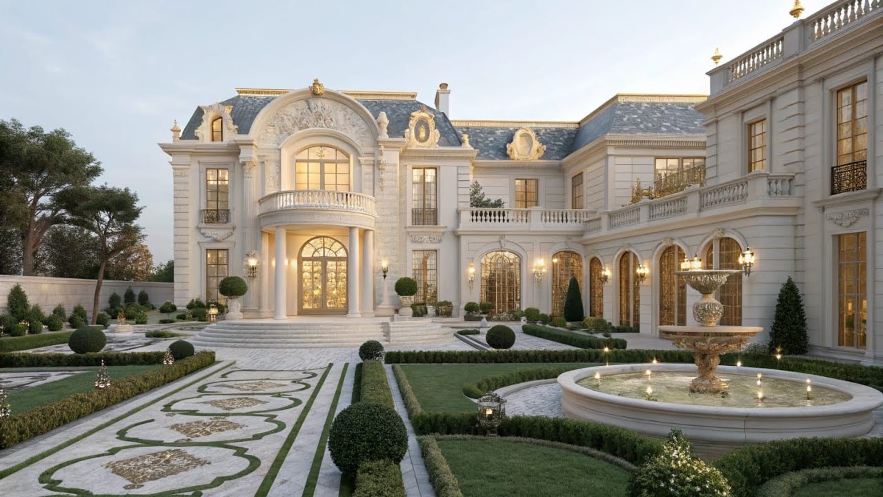 luxury lifestyle focus lnside and Ultra-Luxury Royal Palace Mansion | VIP Garden in December Bloom 