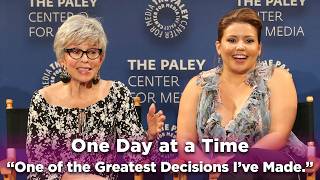 One Day at a Time: One of the Greatest Decisions Ive Made.
This month were celebrating incredible women on television. At a PaleyLive event in 2017, Rita Moreno (Lydia) talks about what made her say yes to joining the cast of the One Day at a Time reboot and the role Norman Lear had in making her decision. One Day at a Time: One of the Greatest Decisions Ive Made.