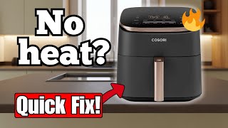 COSORI TurboBlaze Not Heating Fix It Fast