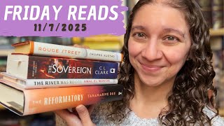 Reading my physical TBR || Friday reads