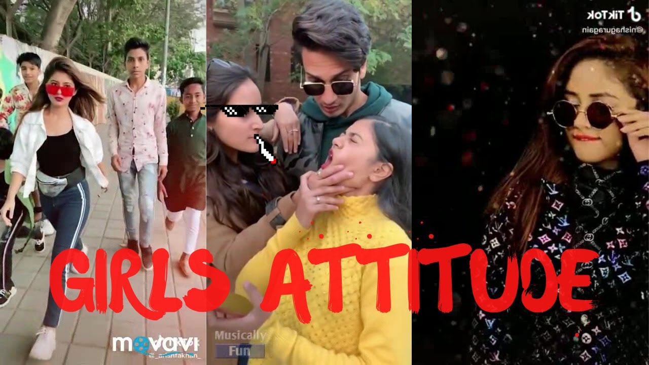 Best Girls Attitude Tik Tok Musically Latest New Video YouTube