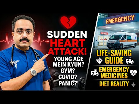 Sudden Heart Attack Young Age | Gym Workout, COVID Effect & Emergency Care