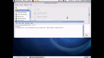 Installing KDE on Fedora