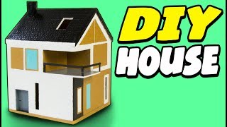 Learn to make a Scandinavian house from a cardboard box! Every Tuesday and Friday we upload new DIY For Kids videos. 