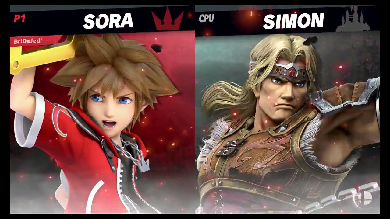 Super Smash Bros Ultimate: Sora's Smash Journey- Vs. Simon.