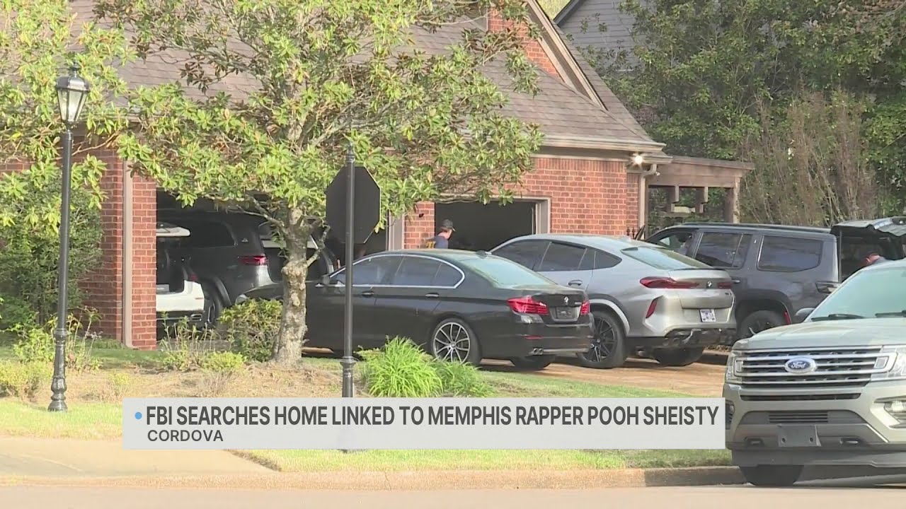FBI searches home linked to Memphis rapper Pooh Shiesty