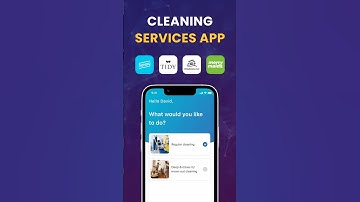 Grow your Cleaning Service Business  via app 💹🔝 #shorts #mobileappdevelopment