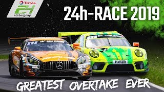 Kevin Estre's LEGENDARY pass on the Grass | 24h-Race Nürburgring