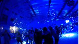ice skating foam party