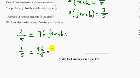 Edexcel GCSE Maths Modular Higher Unit 1    Nov 2012   Q7