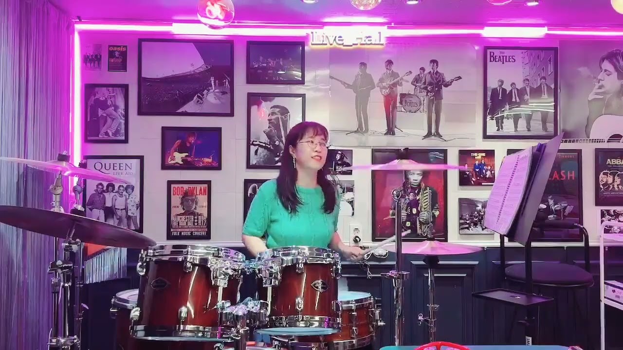 오늘밤에  (홍진영) #drumcover 유일화 2023년5월쯤~